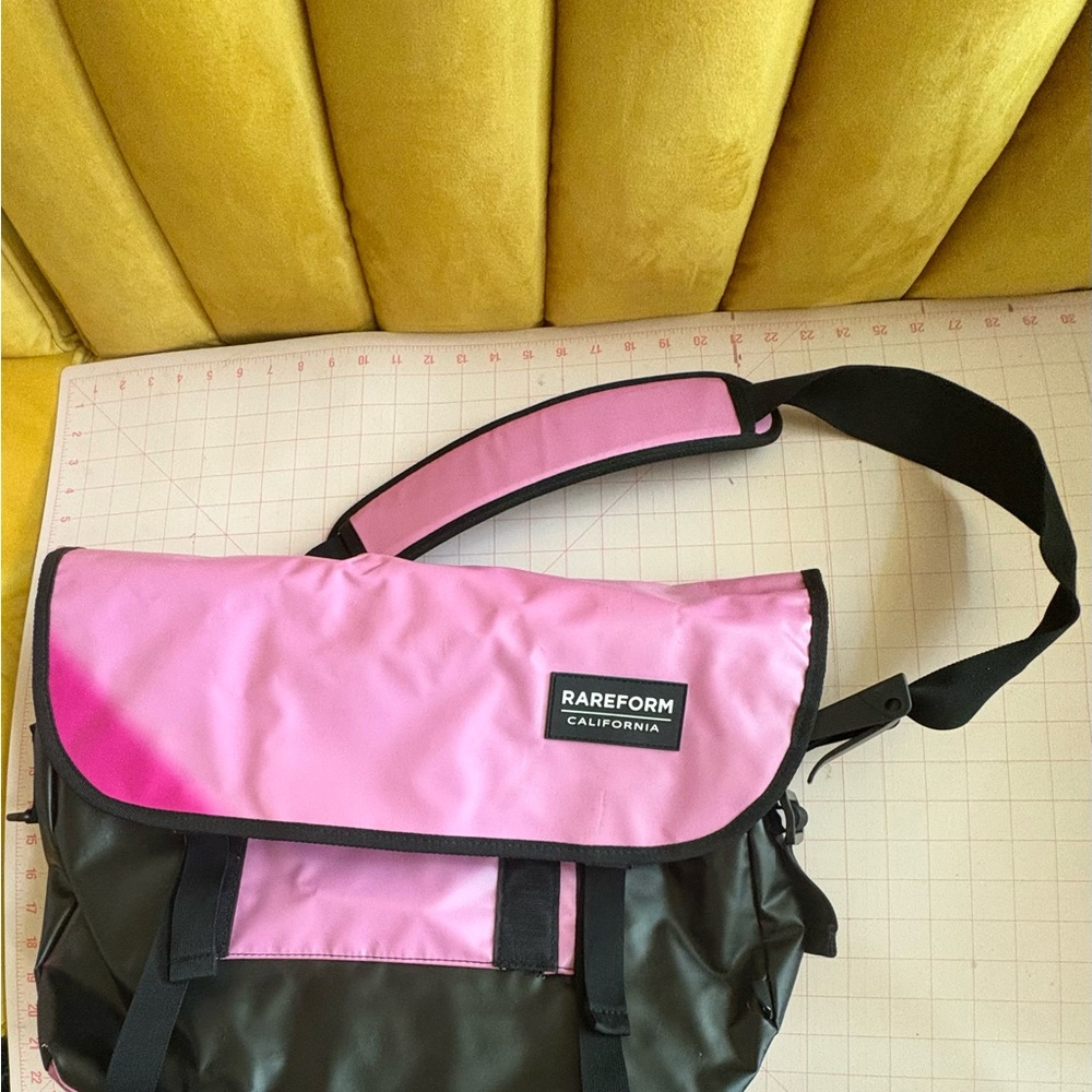 Rareform California Pink and Black Messenger Bag